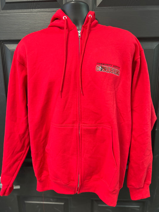 Full Zip Hoodie Embroidered