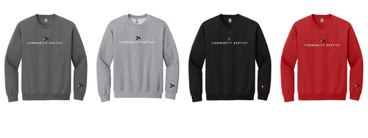Crewneck Sweatshirt embroidered